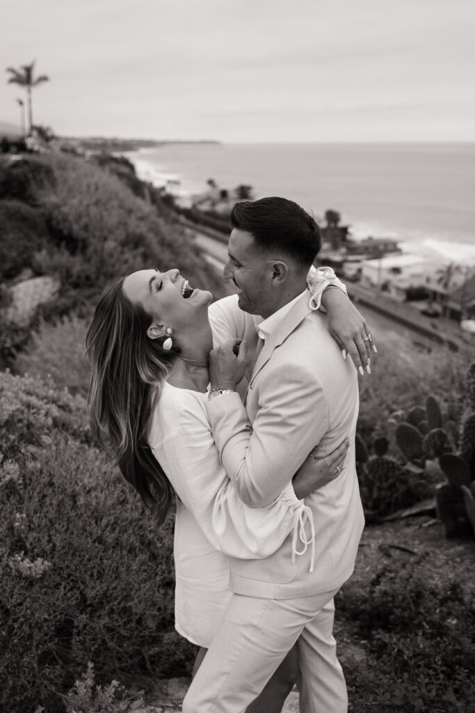Beach house proposal photography