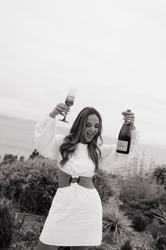 Beach house proposal photography