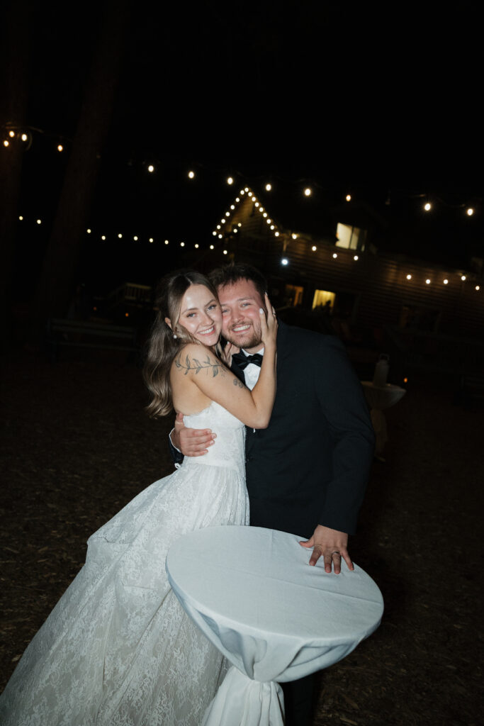 Nordic Village wedding reception timeless Flagstaff Arizona wedding celebration