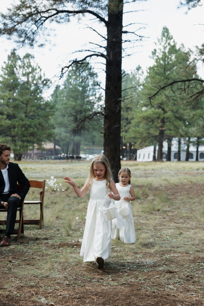 Sacred wedding ceremony moment timeless Flagstaff Arizona wedding photographer