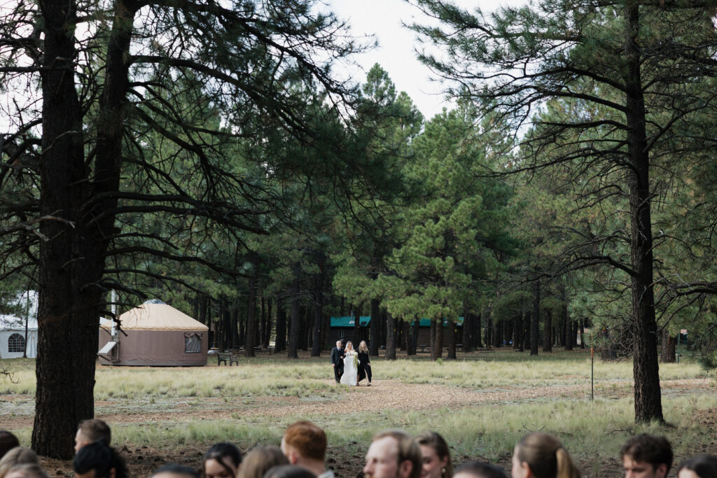 Sacred wedding ceremony moment timeless Flagstaff Arizona wedding photographer