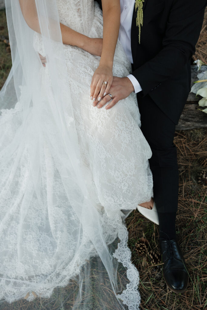 Romantic couple photography golden hour timeless Flagstaff Arizona wedding