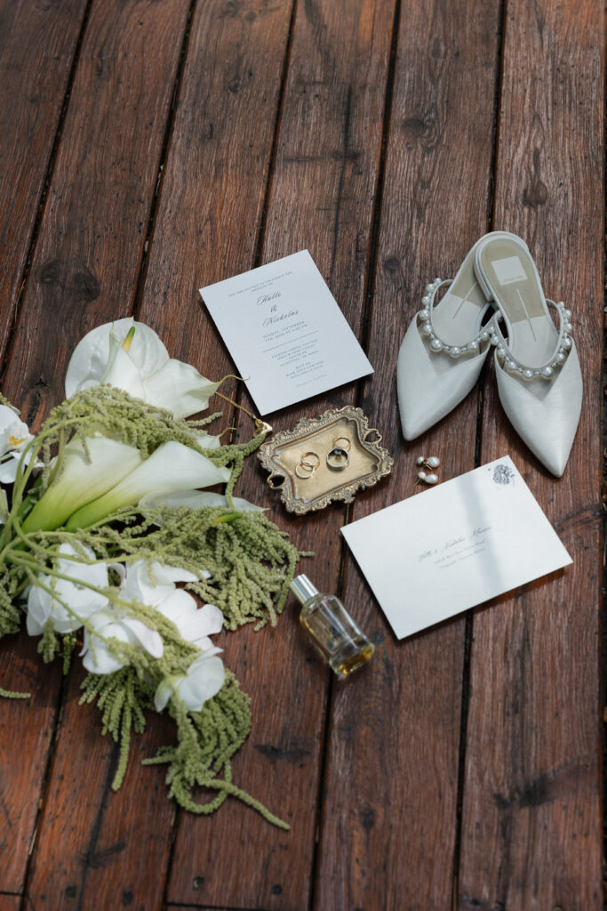 Bride getting ready photography timeless Flagstaff Arizona wedding Nordic Village