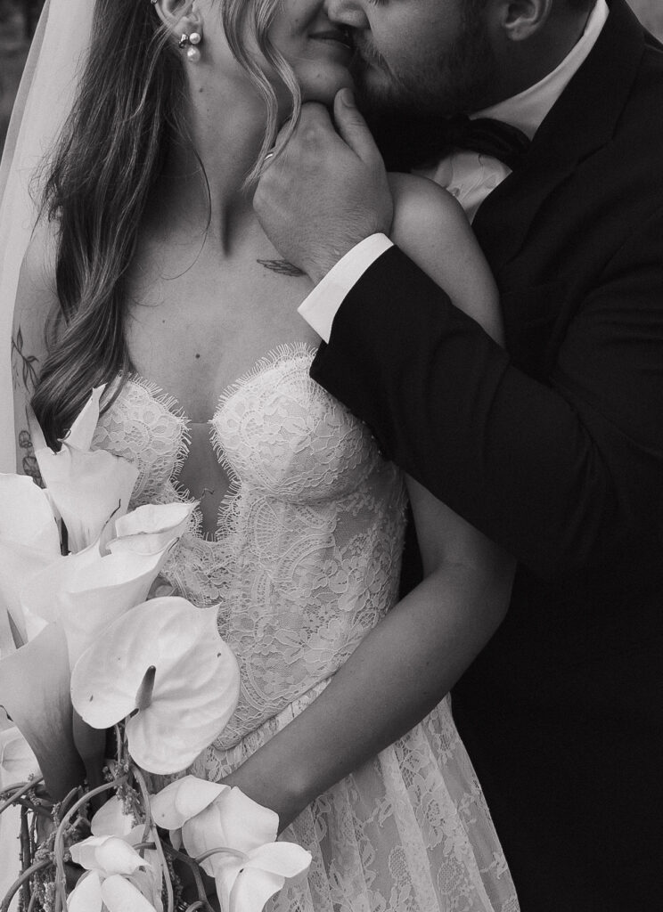 Romantic couple photography golden hour timeless Flagstaff Arizona wedding