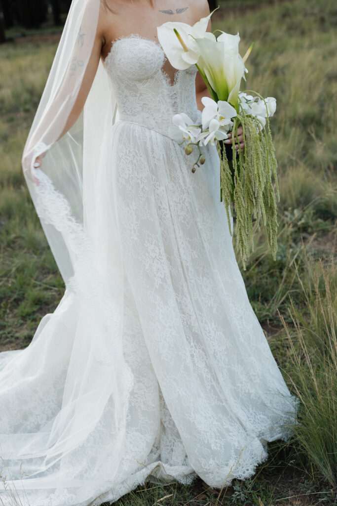 Romantic couple photography golden hour timeless Flagstaff Arizona wedding