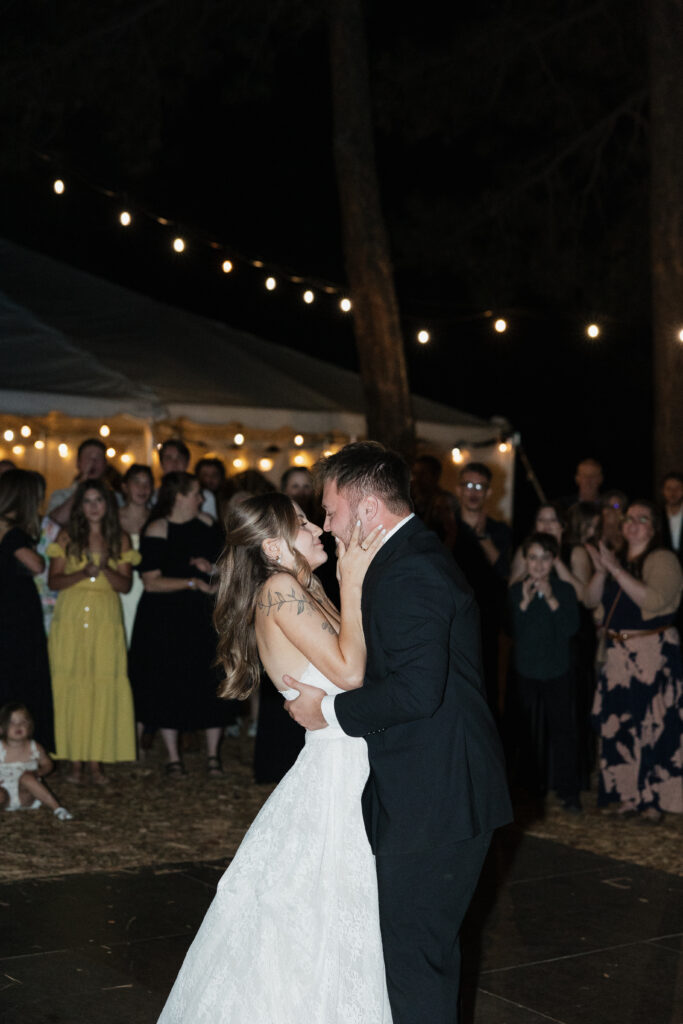 Nordic Village wedding reception timeless Flagstaff Arizona wedding celebration