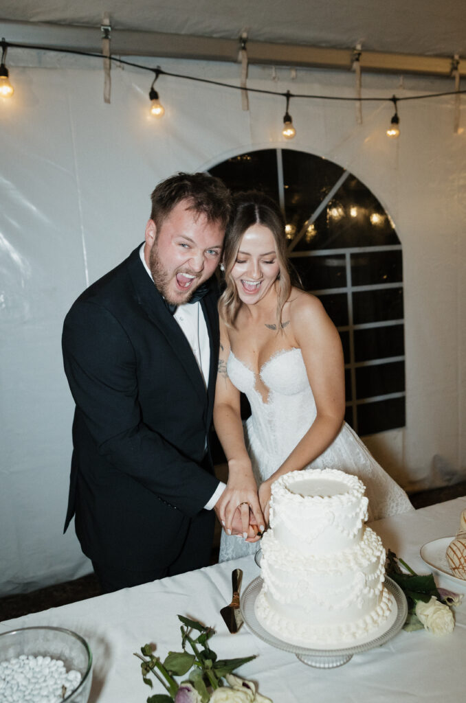 Nordic Village wedding reception timeless Flagstaff Arizona wedding celebration