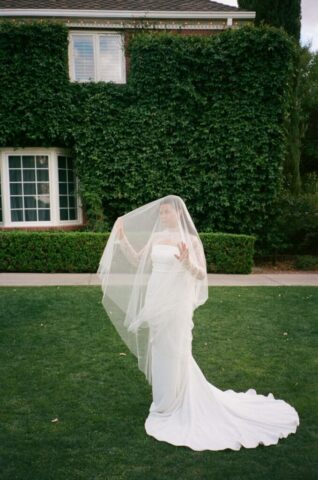 Bride portraits on film at Stonebridge Manor in Arizona